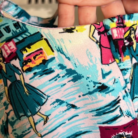 Pinup Girl Clothing Paris Jenny Dress size Medium - Picture 7 of 8